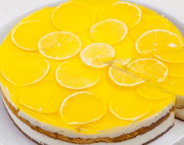 Лимонный торт «Магнолия» — аромат зимних праздников!