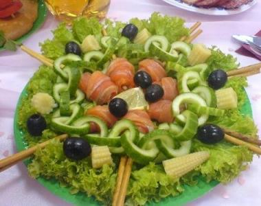 Карвинг из овощей и фруктов, пошаговое фото для начинающих